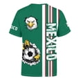 thumbnail image 6 of SCSAlgin Soccer Jersey for Men Short Sleeve Training Shirt Breathable Sport Casual T Shirt for Soccer Fans, 6 of 6