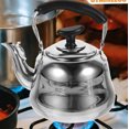 thumbnail image 1 of Sunwealth Induction 1.5 L Stainless Steel Whistling Kettle with Tea Infuser., 1 of 8