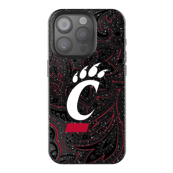 Keyscaper Cincinnati Bearcats Paisley Bling iPhone Case