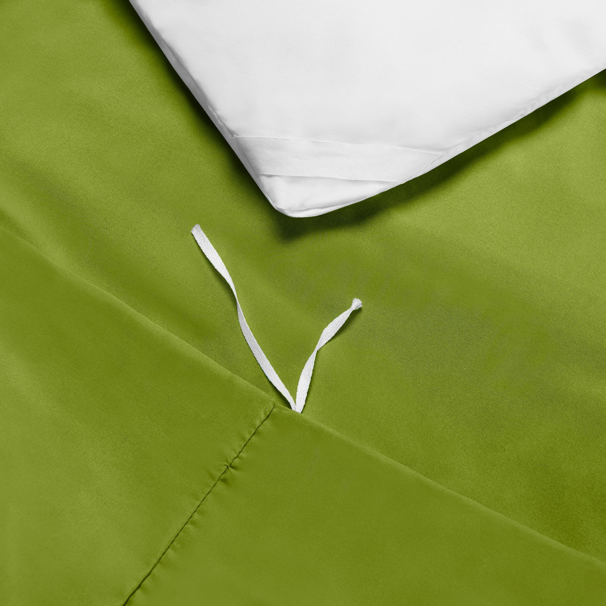 Hearth & Harbor 3-Piece Galla Green Duvet Cover Set, King