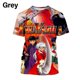thumbnail image 1 of Camiseta De Manga Corta Con Estampado 3d casual inuyasha Para Hombres, 1 of 4