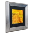 thumbnail image 4 of Trademark Fine Art "Essence of Yellow 2" Canvas Art by Michelle Calkins, Black Matte, Silver Frame, 4 of 4