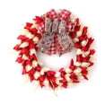 thumbnail image 2 of Miwamany Patriotic Wreaths for Front Door, 4th of July Independence Day Memorial Day Wreath with Red White Blue Flowers, Outdoor Patriotic Door Decor for Home Porch All Seasons Wreaths, 2 of 5