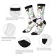 thumbnail image 4 of Balery Colorful Poodle Dog Calcetas Largas con Estampado para Hombre y Mujer – Suaves y Transpirables, Talla Única (US 5-11), 4 of 6
