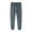 Dark Gray, variant on MIXUE Sweatpants for Men Summer Solid Color Loose Casual Straight Leg Sports Trousers Streetwear,Black,L