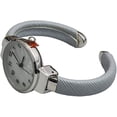 thumbnail image 5 of Blekon Collections Japanese Quartz Womens Trendy Classic 26mm Case Leather Bangle Cuff Watch, 5 of 5
