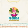 thumbnail image 4 of Inktastic Florida the Sunshine State Girls Baby Dress, 4 of 5