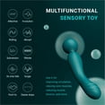 thumbnail image 2 of Feather Wellness Wand Massager, Adult Sensory Toys for Women with 10 Frequency Modes, Whisper Quiet, Waterproof & Cordless Massager, Erotic Massager & Adult Toy for Solo or Couples Pleasure, 2 of 5