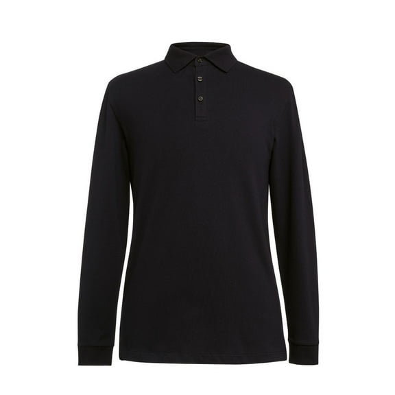 Brook Taverner Mens Frederick Long-Sleeved Polo Shirt