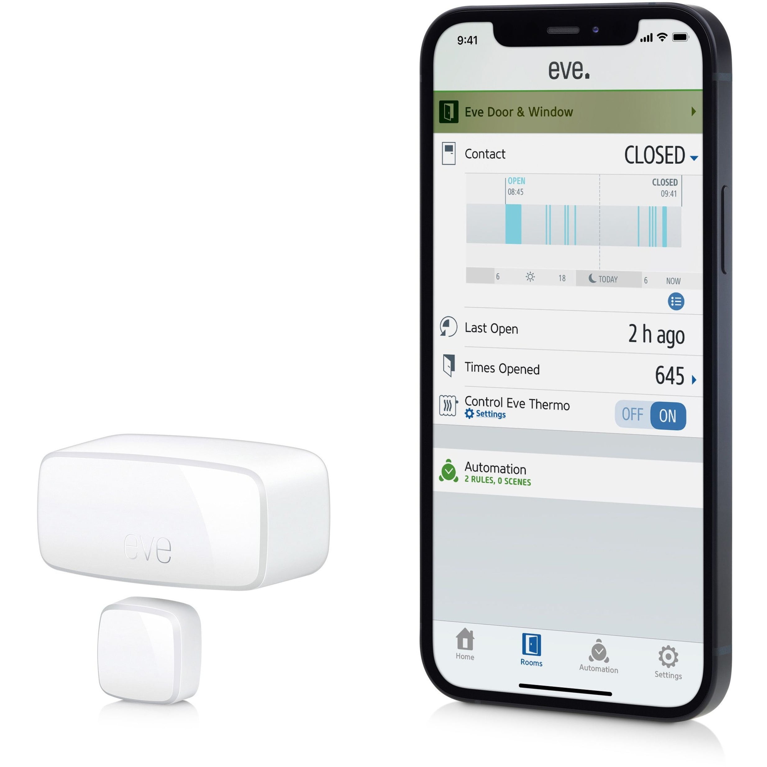 Eve Door and Window Wireless Contact Sensor - Walmart.com