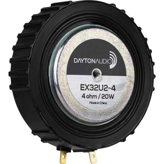 Dayton Audio EX32U2-4 IMS Ultra 32mm Interchangeable Hardware Mount Exciter 20W 4 Ohm