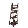 thumbnail image 4 of Home Decorative Modern 4 Tier Wood Shelf Stand Brown, 4 of 6