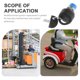 thumbnail image 3 of GOOHOCHY Juego de llaves de repuesto fáciles de extraer para cerradura de encendido, compatible con scooters para personas mayores Pride Mobility, accesorios para sillas de ruedas eléctricas, color, 3 of 8