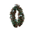 thumbnail image 7 of PALIFEUR Christmas Garland - Artificial Green Garland for Christmas Decorations, Christmas Garlands for Mantle Home Fireplace Indoor Outdoor Holiday Party Decoration, 6.6ft, 7 of 7
