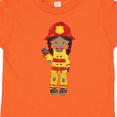 thumbnail image 4 of Inktastic African American Girl, Girl Fireman, Firefighter Girls Toddler T-Shirt, 4 of 5