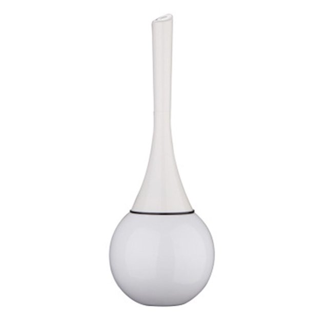Escobillas para inodoro para baño Escobilla y soporte para inodoro de acero inoxidable Desmontable WC Elegante escobilla para inodoro Juego de escobillas de limpieza con base y mango largo de ABS Xemadio 2035090