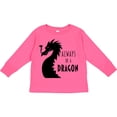 thumbnail image 3 of Inktastic Always Be a Dragon Boys or Girls Long Sleeve Toddler T-Shirt, 3 of 5
