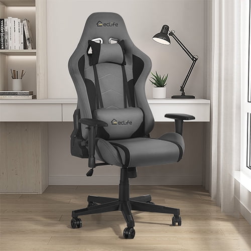Details about   Gaming Chair Racing Recliner Office Computer Chair with Massage Lumbar Support