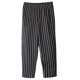thumbnail image 5 of 2x Pantalones de trabajo Chef Pantalones elásticos de trabajo Cookies XXL Stripe + Houndstooth Sunnimix Pantalones de pana de mezcla de algodón, 5 of 8