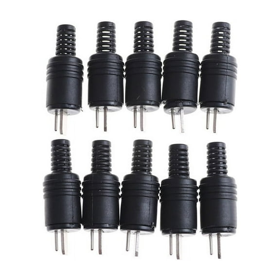 10x 2 Pin DIN Male Plug Hifi Loudspeaker Audio Connector For Philips Speaker WA