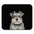 thumbnail image 2 of WIRESTER 8.66x7.08 in Rectangle Mouse Pad with Non-Slip Rubber Base for Computers, Laptop, Office & Home - Salt And Pepper Miniature Schnauzer Dog, 2 of 5
