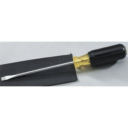 Ideal 35-161 Heavy-Duty Slotted Keystone Tip Screwdriver 1-4 Inch Dia