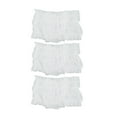 thumbnail image 4 of 100 diademas de tela no tejida elásticas para spa facial, diademas de maquillaje de un solo uso, blancas, 4 of 14