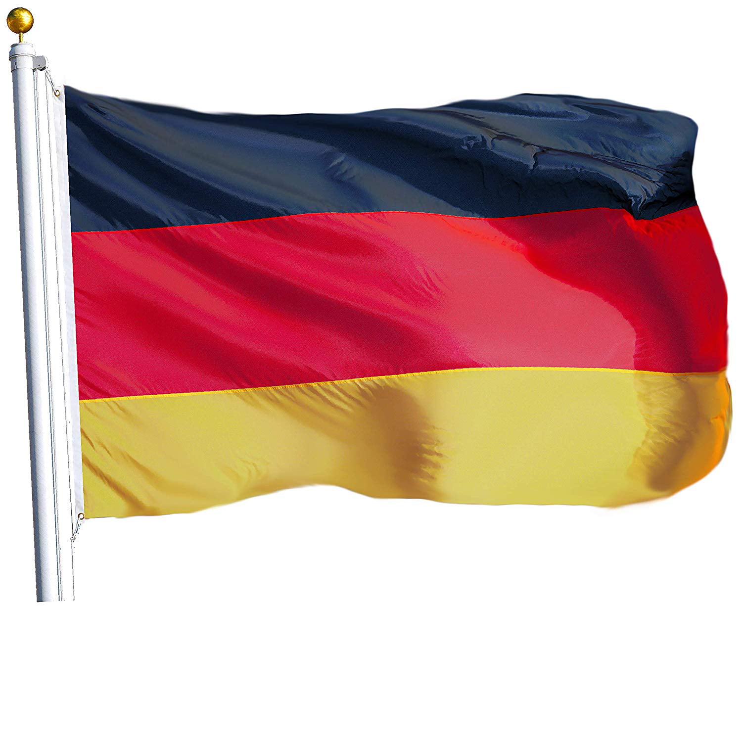 G128 - 3x5 ft Germany Flag Polyester with Brass Grommets - Walmart.com ...