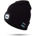 thumbnail image 5 of Viworld LED Beanie Bluetooth Hat Built-in Stereo Speakers & Mic Hands-Free Hat Lights USB Rechargeable LED Headlamp Winter Knit Cap for Men Women, Yellow, 5 of 9