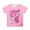 Pink, variant on 100 Days Of School Shirt Kids Solid Color Round Neck Short Sleeve Tee for Toddler Comfortable Tunic Blouse T-Shirts Infant To Big Kid
