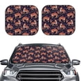 thumbnail image 2 of Sikiie Leopard Print Print Foldable Car Windshield Sun Visor, Car Window Sunshade Suitable for Sedan, SUV and Truck Car Accessories-Large, 2 of 6