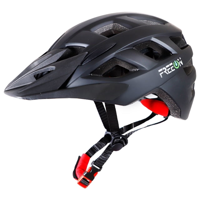 Casco De Bicicleta de Montaña para Adultos con visera extraíble, Ajustable y Ligero con ventilación FON600B FreeOn Casco de seguridad FON600B