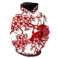 thumbnail image 4 of Sudadera con capucha con estampado 3D de cultura china para hombre y niño, divertida sudadera con estampado de papel cortado, sudadera de manga larga, estilo Harajuku, 4 of 5