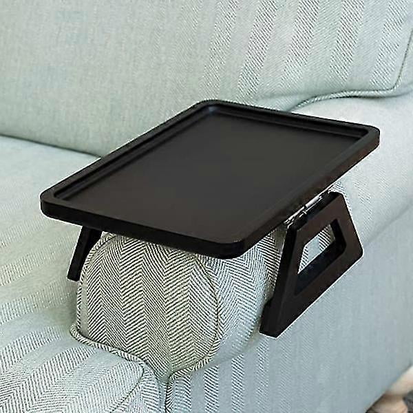 Mesa con reposabrazos sujeta a la mesa del sofá con bandeja, mesa con reposabrazos para el sofá