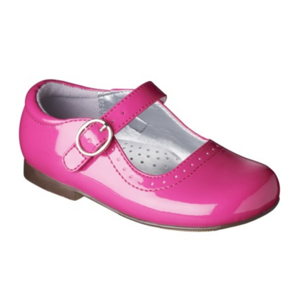 little girls pink dress shoes