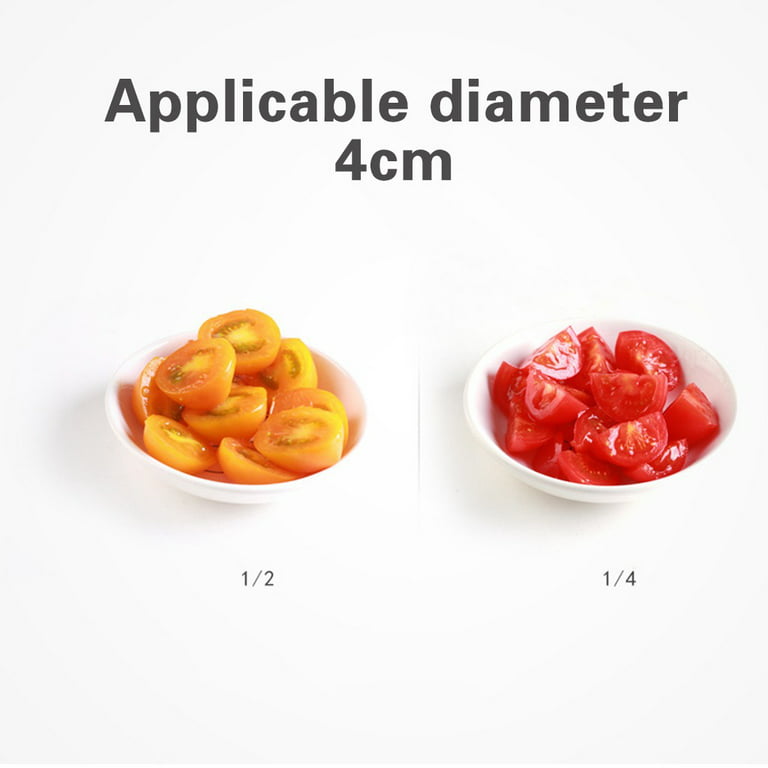 Mini Grape Tomato And Slicer,Mini Vegetable Fruit Cutter,Zip