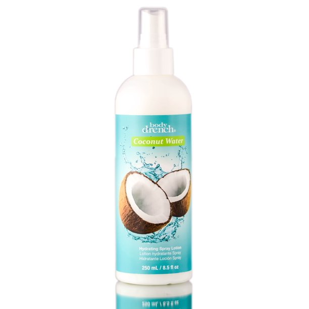 Body Drench Coconut Water Hydrating Spray Lotion, 8.5 Fl Oz Walmart