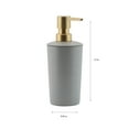thumbnail image 4 of ELLE Paris Modern Metal Soap Dispenser, 4 of 5