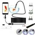 thumbnail image 2 of 3 in1 1M/2M/3.5M/5M/10M USB Earpick Mini Camera Endoscope Waterproof 6 LED Inspection Borescope HD Visual Ear Spoon Ear Cleaning Tool, 2 of 9