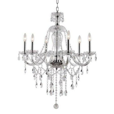 Trans Globe Lighting HM-6 Chandeliers Indoor Lighting ;Polished Chrome
