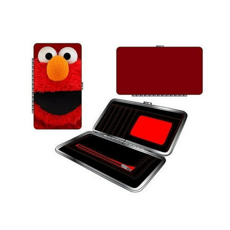 Hinge Wallet - Sesame Street - New Elmo Face Classic Anime gw162853ses