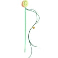 thumbnail image 1 of Cat String Teaser Interactive: Long Bell Fruits Pet Wand Toy Kitten Teaser Wand, 1 of 10