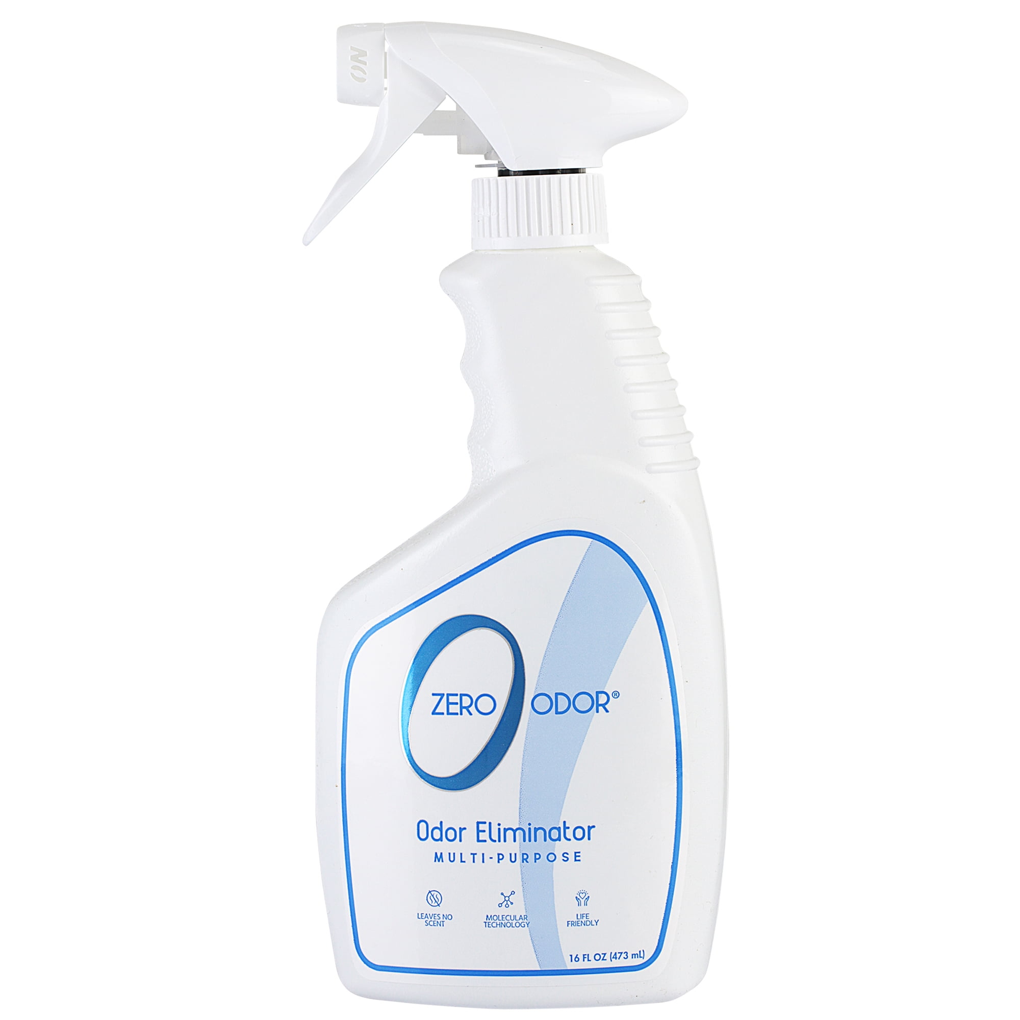 Zero Odor Molecular Odor Eliminator Spray Multi-Purpose Air & Surface Deodorizer Smell Remover 16 oz