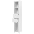 thumbnail image 4 of Bathroom Storage Cupboard Bathroom Corner Rack,Bathroom Storage Cabinet Tall Cabinet Floor Standing Storage Unit Corner Cabinet for Sufficient Storage Capacity, 4 of 7