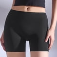 thumbnail image 7 of Shrysg Women's High Waist Seamless Tummy Control Shorts Lightweight Sleepwear for Daily Wear Yoga Black, 7 of 7