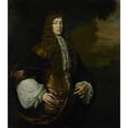 thumbnail image 2 of Michiel Van Musscher 15x17 Gold Ornate Wood Frame and Double Matted Museum Art Print Titled - Portrait of Hendrick Bicker (1649 - 1718), Burgomaster of Amsterdam (1682), 2 of 4
