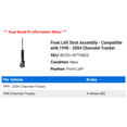 thumbnail image 2 of Front Left Strut Assembly - Compatible with 1998 - 2004 Chevy Tracker 1999 2000 2001 2002 2003, 2 of 2