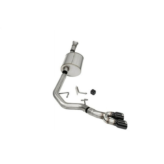Corsa Performance 21165Blk Sport Cat Back Exhaust System Fits 21 23 F 150 Fits select: 2021 FORD F150 SUPER CAB, 2022 FORD F150 SUPERCREW