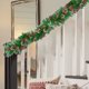thumbnail image 4 of Adornos navideños, corona navideña de 270 cm para colgar sobre la puerta, escalera o patio. Decoración de plástico para espacios comerciales y de hotel., 4 of 6