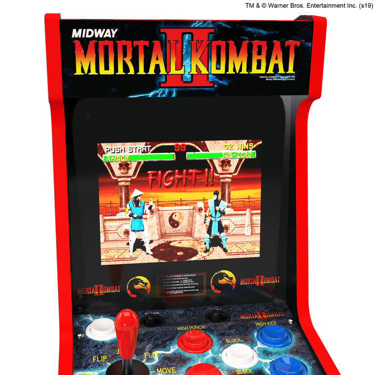 Arcade1up Mortal Kombat Countercade 3 Games in 1 